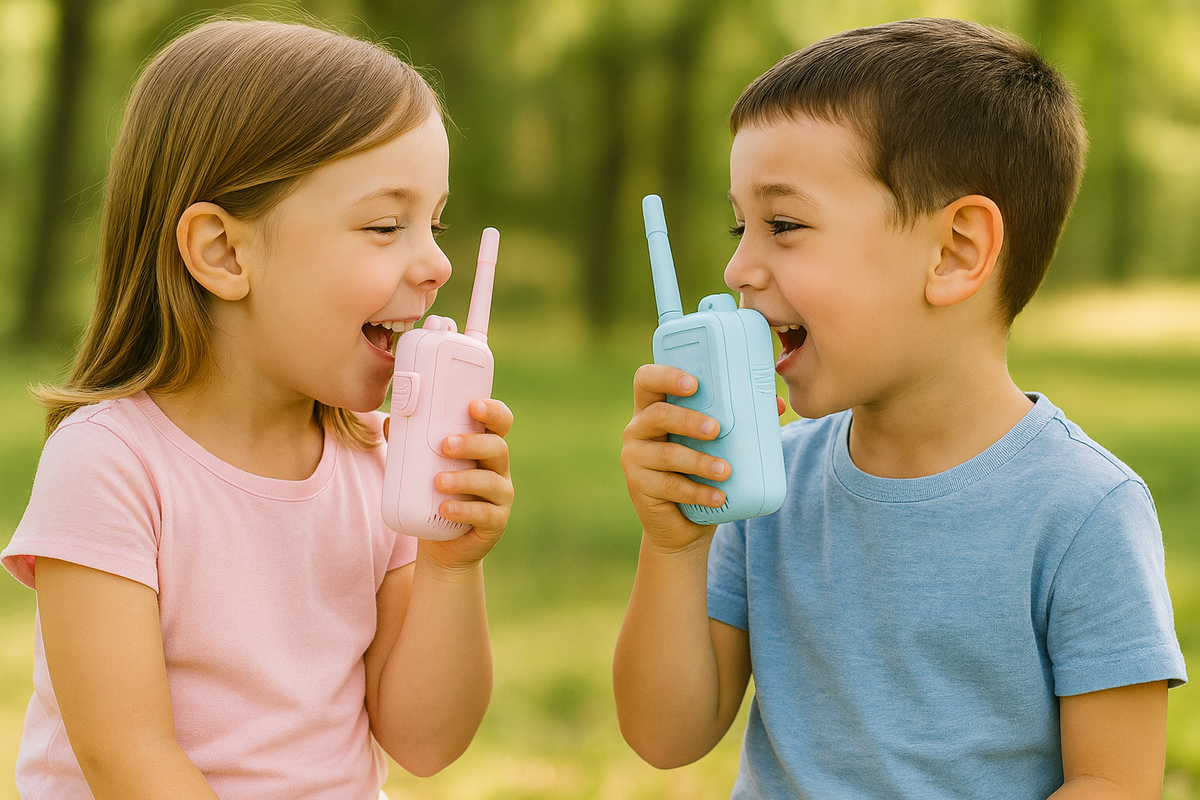 Kids Video Walkie Talkies – Rechargeable, Camera-Powered Fun for Ages 3–12